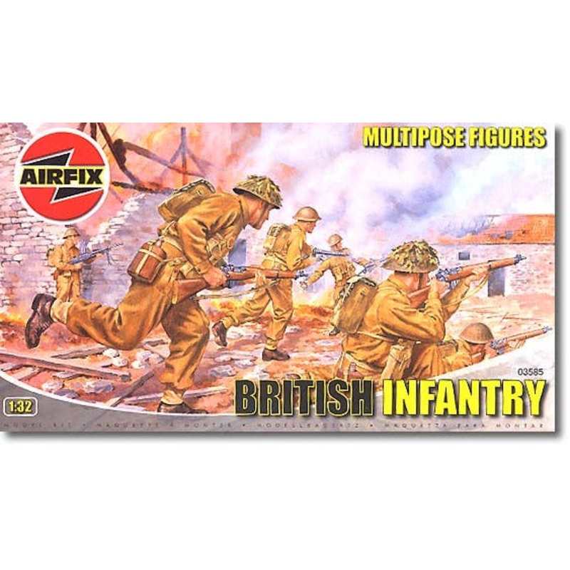 1/32 British Army Infantry Set