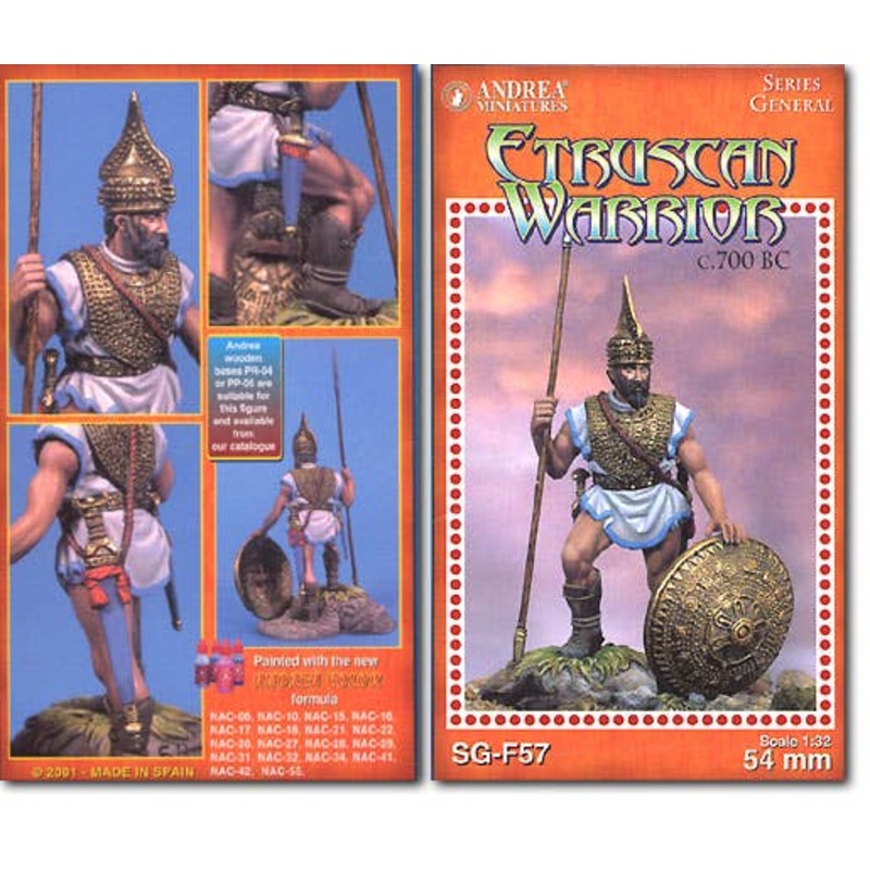 1/32 Etruscan Warrior (700 BC)