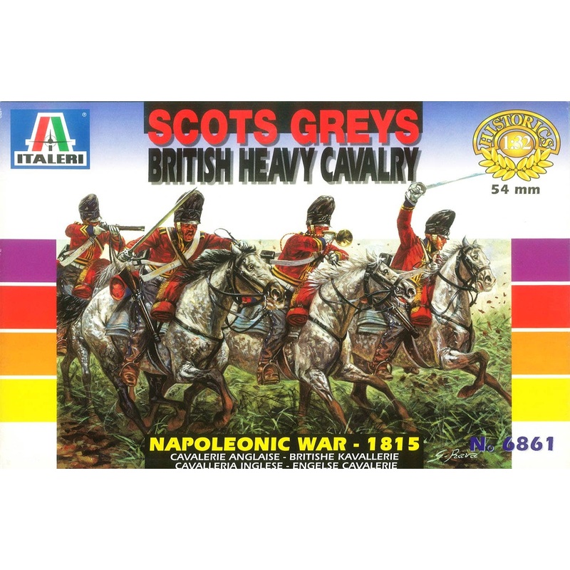 1/32 Napoleonic Wars British Heavy Cavalry Scots Greys
