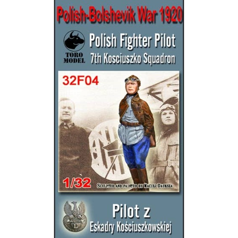 1/32 Polish Fighter Pilot 7th Kosciuszko Squadron