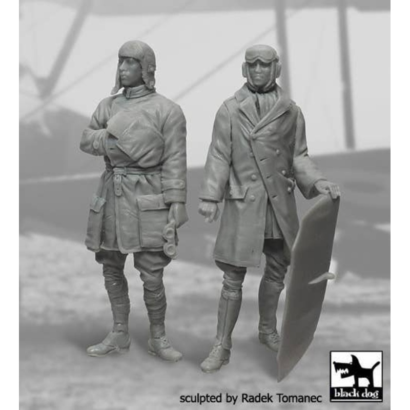 1/32 RFC Fighter Pilot Set No.2 (RFC Fighter Pilot No.3 + No.4)
