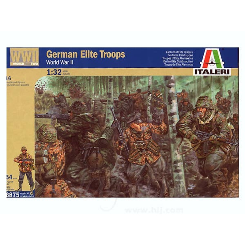 1/32 WWII German Elite Troops