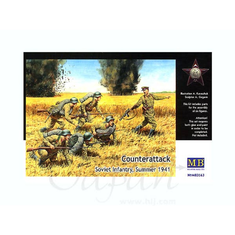 1/35 Counterattack Soviet Infantry Summer 1941