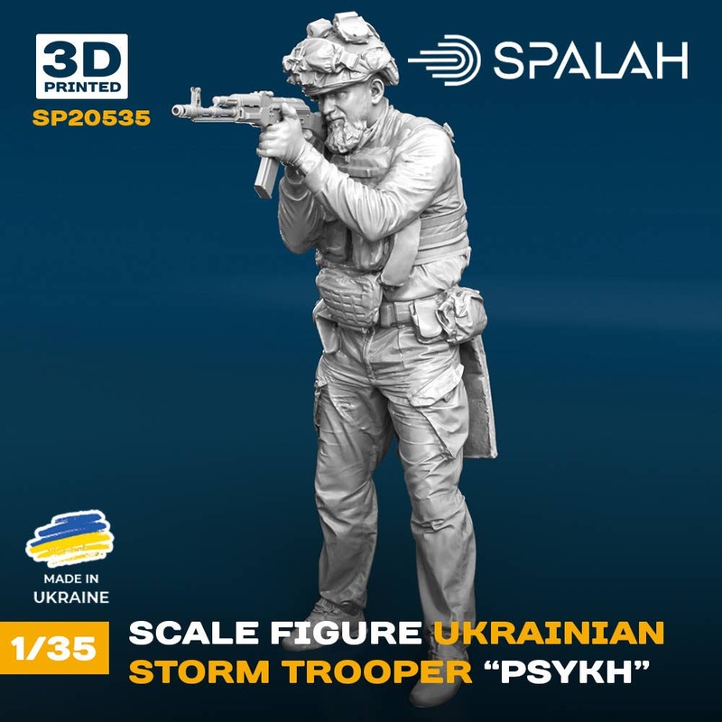 1/35 Figure Ukranian storm trooper Psykh