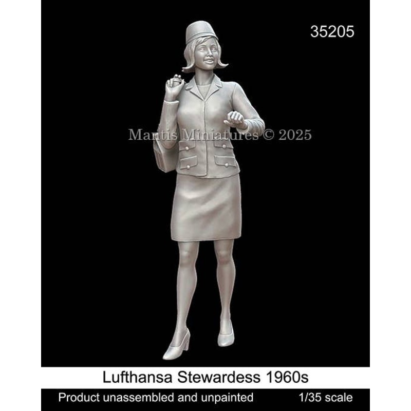 1/35 Lufthansa Stewardess 1960s