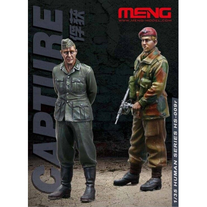 1/35 Prisoner of War (British Paratrooper 1pc & German Army Prisoner 1pc) Resin