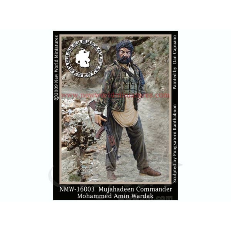 1/16 Mujahadeen Commander Mohammed Amin Wardak