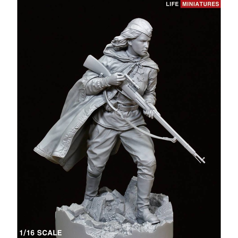 1/16 WW.II Russia Soviet Red Army Female Sniper Full Body
