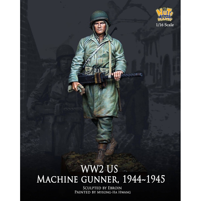 1/16 WWII US Army M1919 Shooter 1944-1945