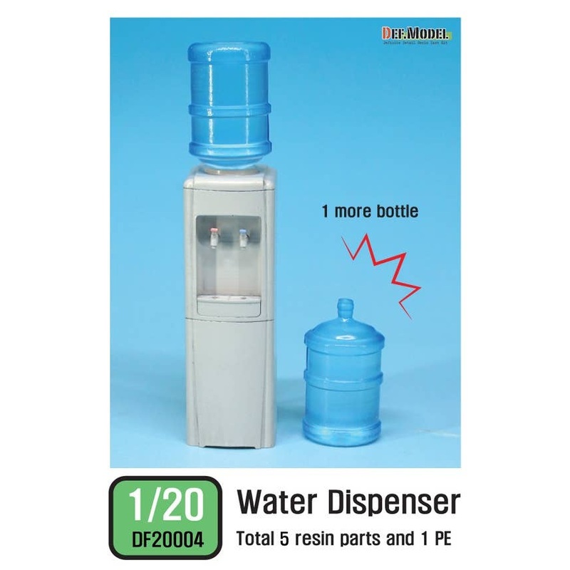 1/20 Water Dispenser with bottle (2 Bottles)