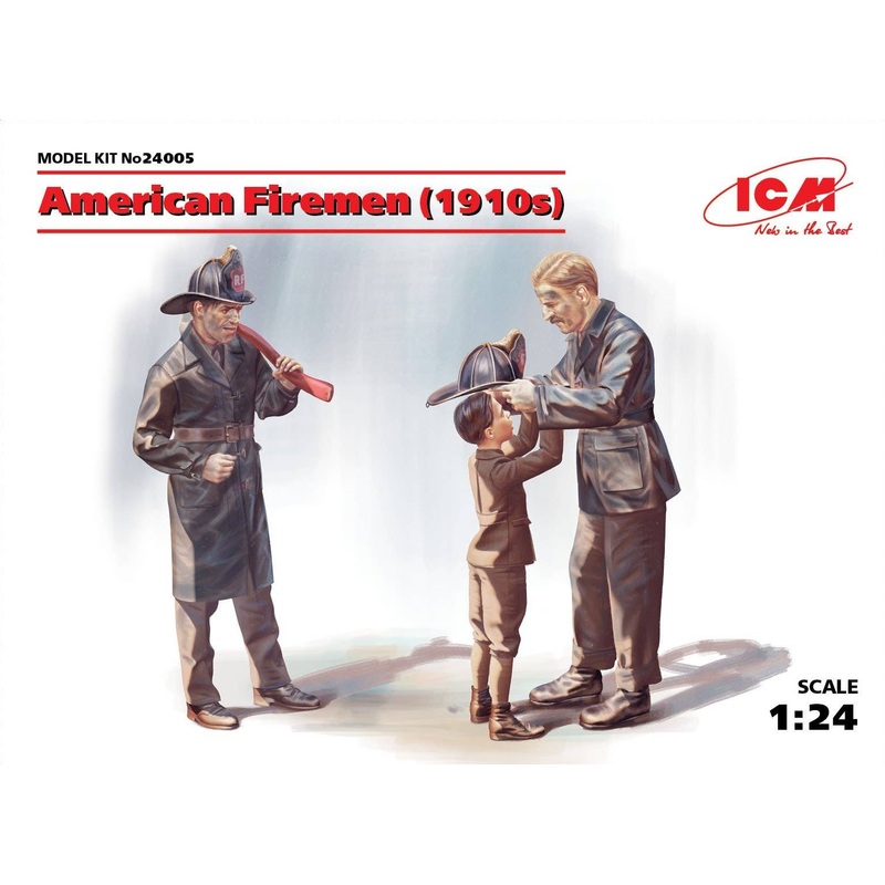 1/24 American Firemen (1910s)