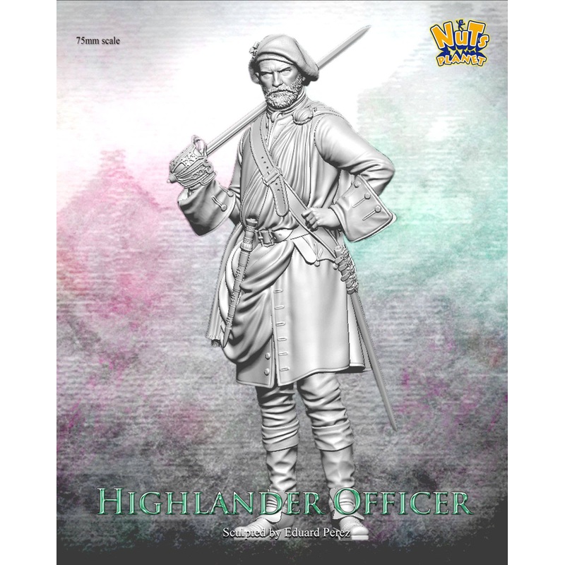 1/24 Highlander Commander (Full Body Image)