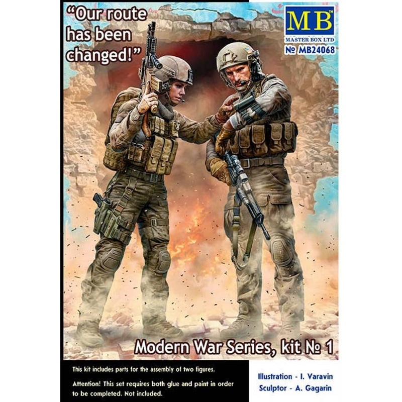 1/24 Modern War Series, Kit No.1. Our Route Has Been Changed!