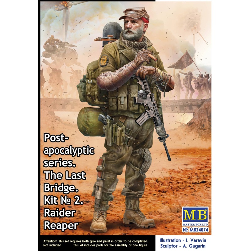 1/24 Post-Apocalyptic Series. The Last Bridge. Kit No 2. Raider Reaper