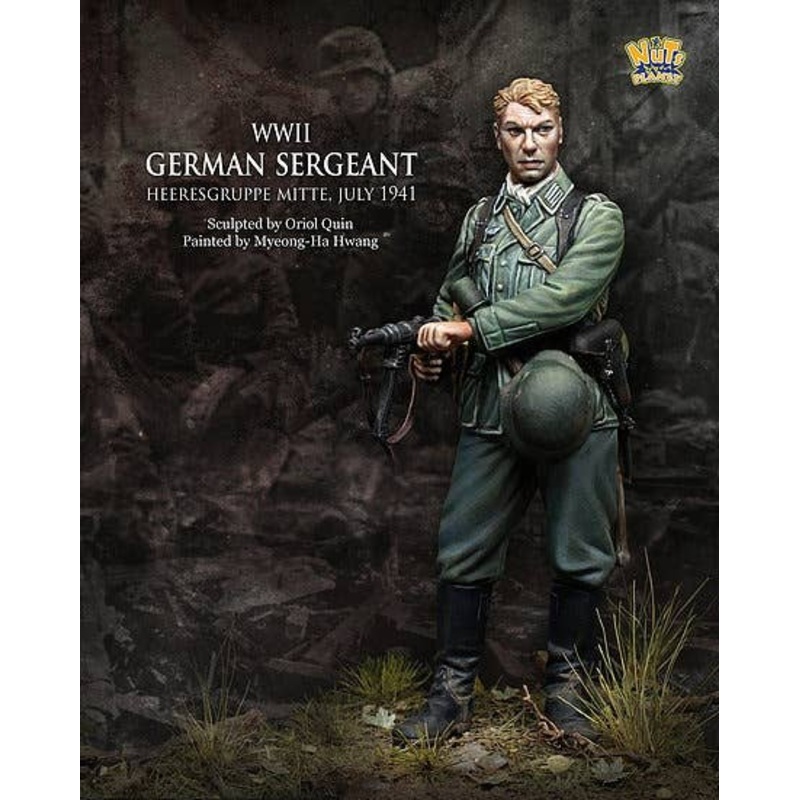 1/24 WWII German Sergeant, Heeresgruppe Mitte July 1941