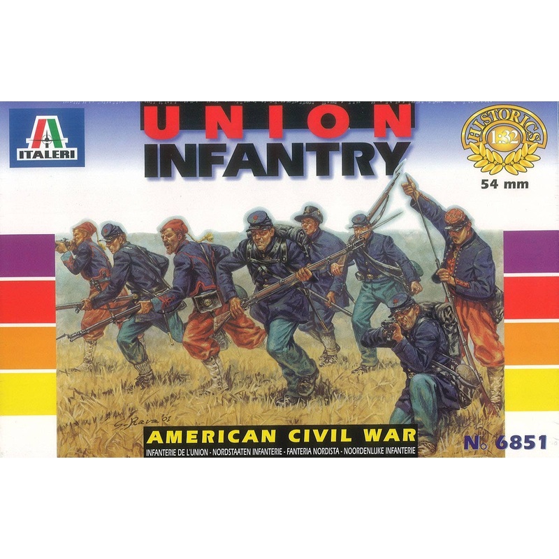 1/32 Civil War Union Infantry