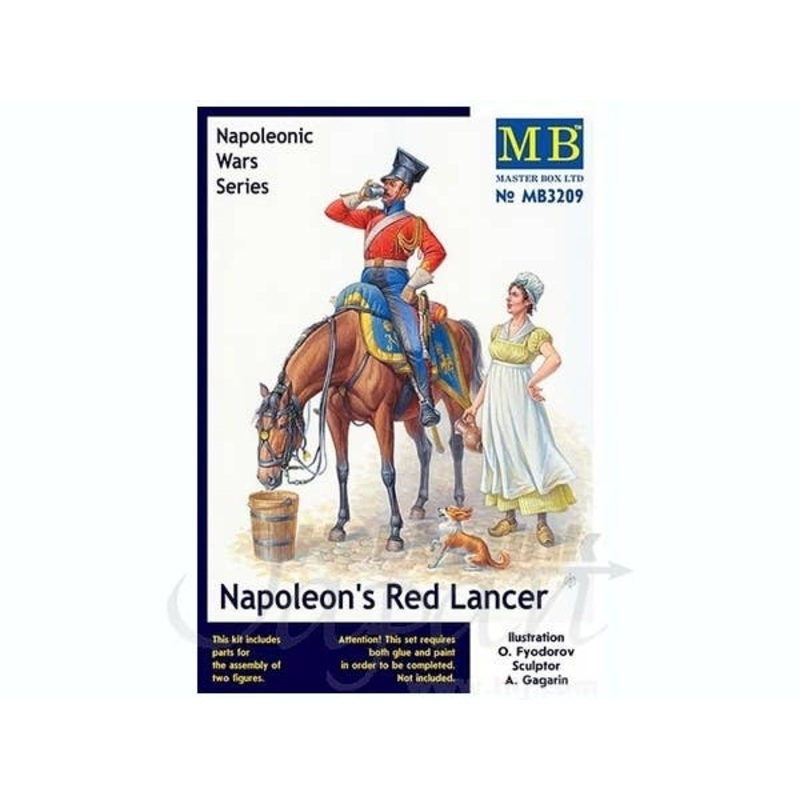 1/32 Napoleon's Red Lancer