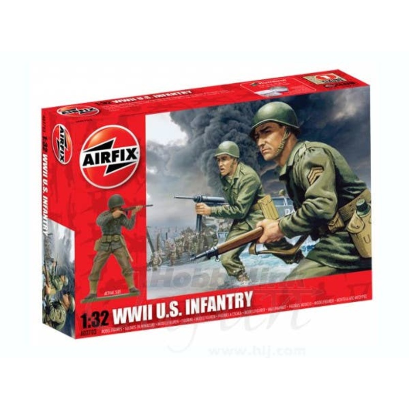 1/32 WWII U.S. Infantry