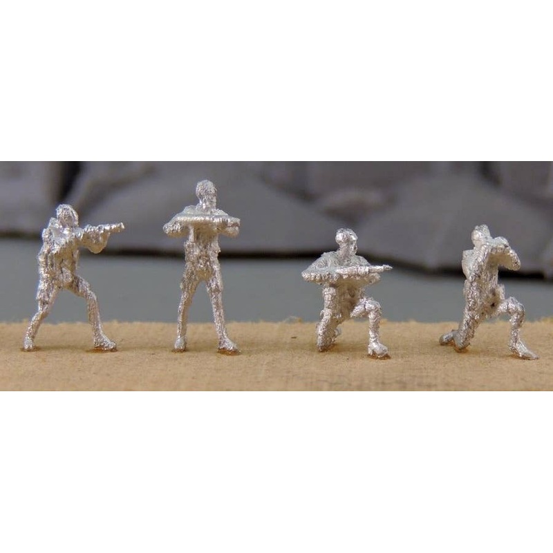 1/144 Soldier Set A Unpainted (4-Types 2pcs Each)