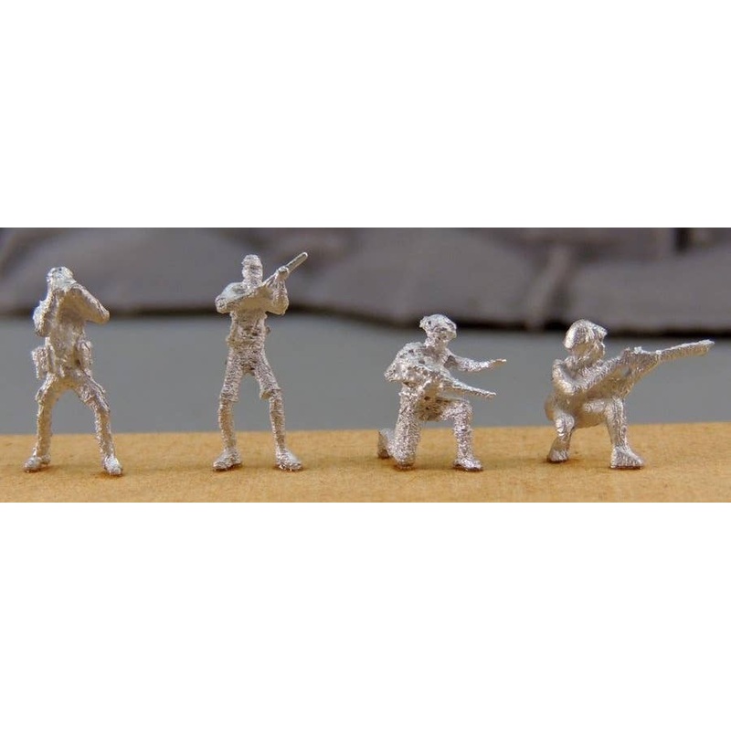 1/144 Soldier Set B Unpainted (4-Types 2pcs Each)