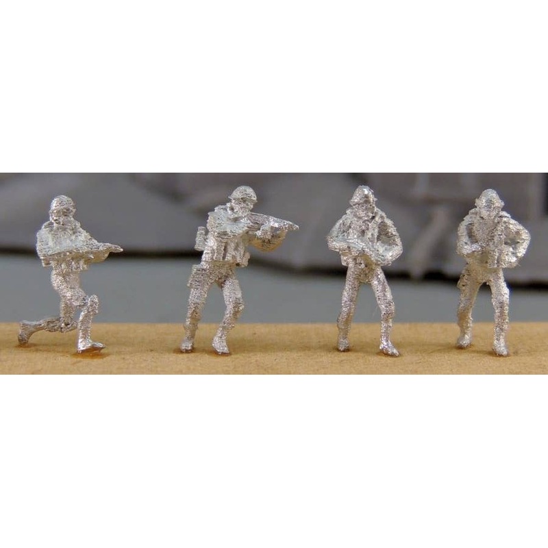 1/144 Soldier Set E Unpainted (4-Types 2pcs Each)