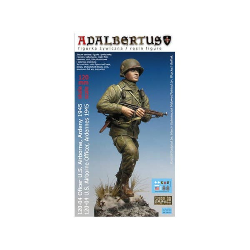 1/15 US Airborne Officer, Ardennes 1945
