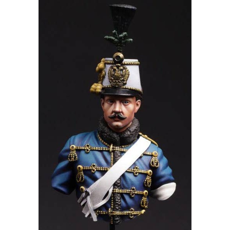 1/16 Austrian Hussar Soldier-Second Schleswig-Holstein war 1864