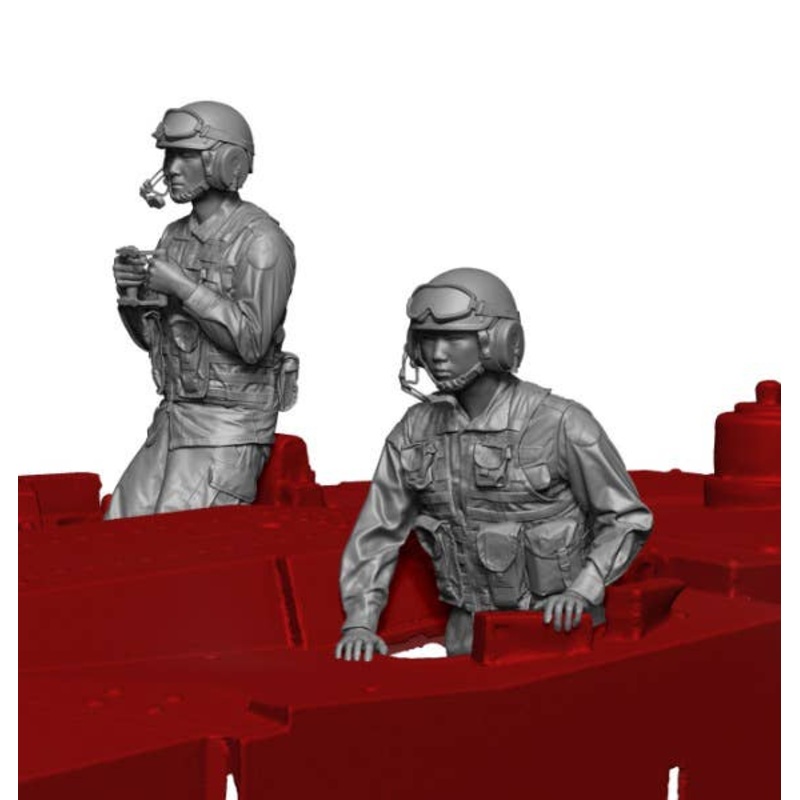 1/16 Current Korean Army (ROKA) Tank Crew Set (2 pieces)