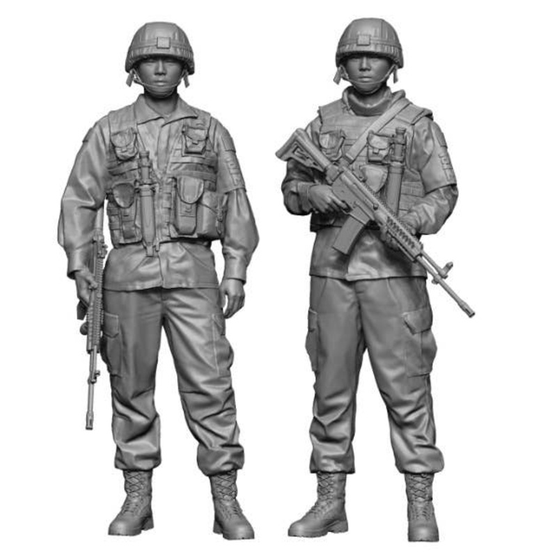 1/16 Current Use Korean Army (ROKA) GP Security Guard Set (2pcs)