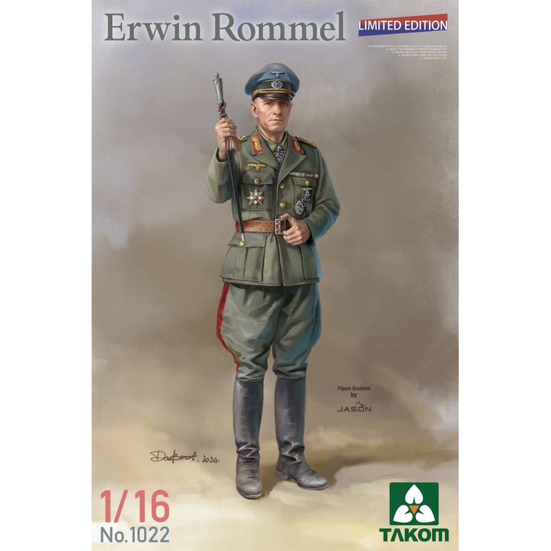 1/16 Erwin Rommel Ltd Edition