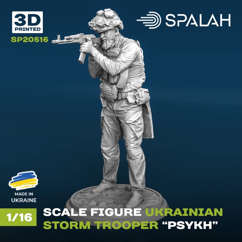 1/16 Figure Ukrainian storm trooper Psykh