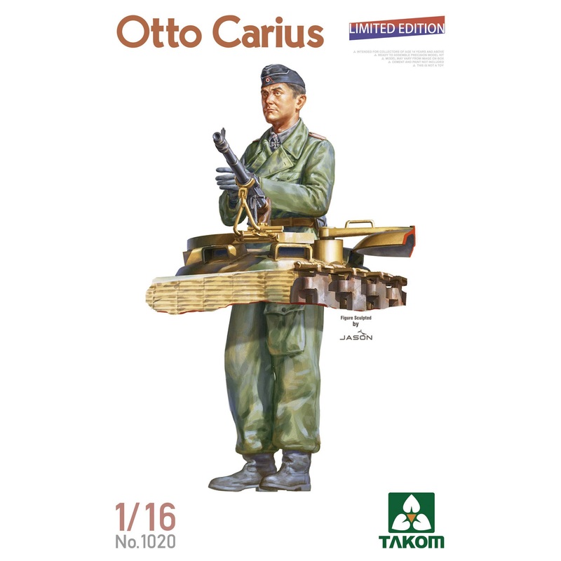 1/16 Otto Carius (Limited edition)