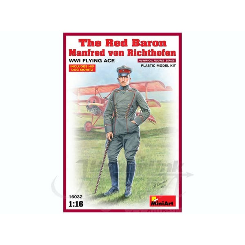 1/16 The Red Baron Manfred Vvn Richthofen WWI Flying Ace