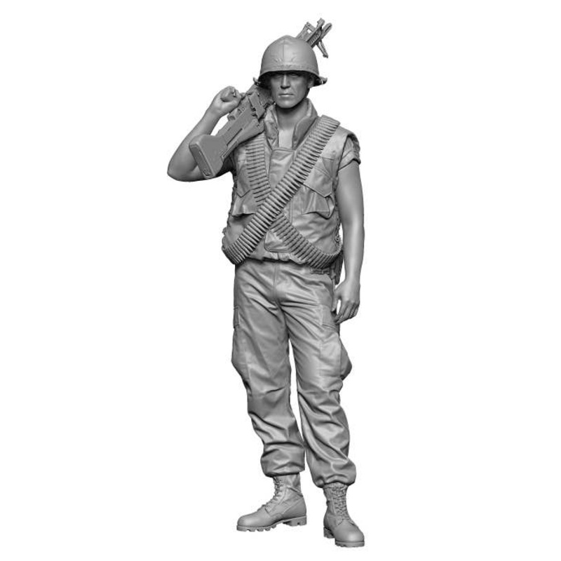 1/16 Vietnamwar US M60 Gunner