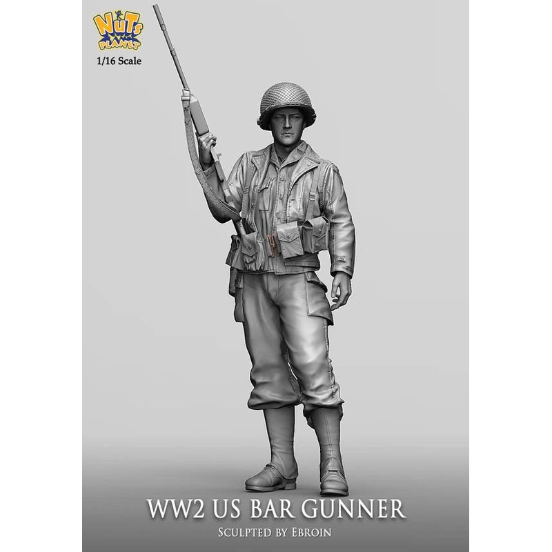1/16 WW.II US Army BAR Shooter (120mm)
