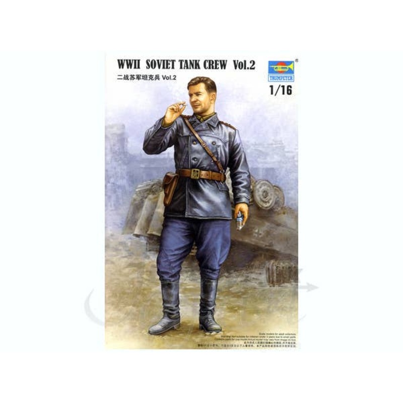 1/16 WWII Soviet Tank Soldier #2