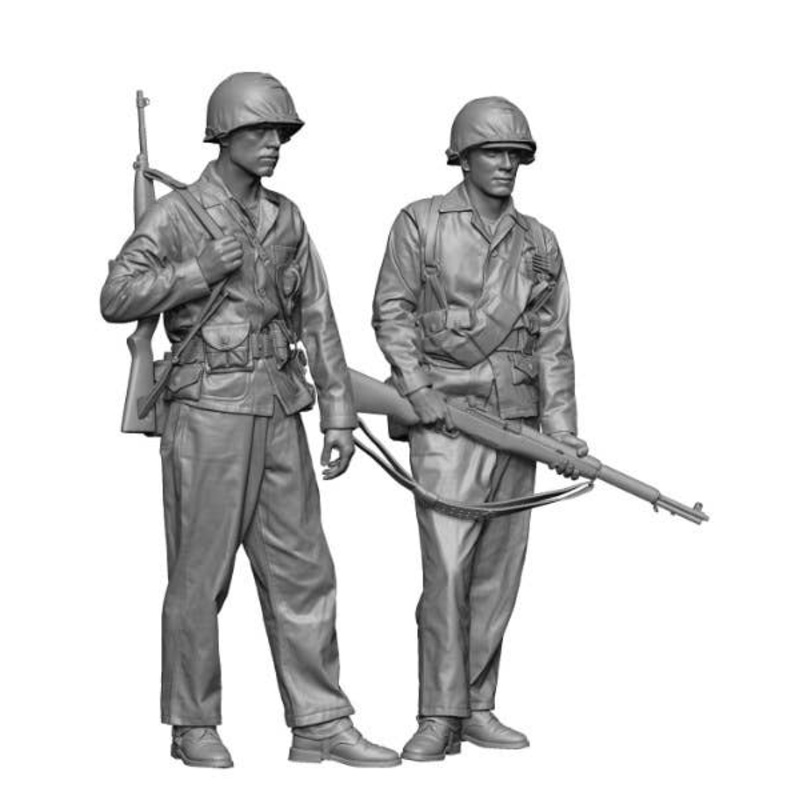 1/16 WWII US Marine Set (2 pieces)