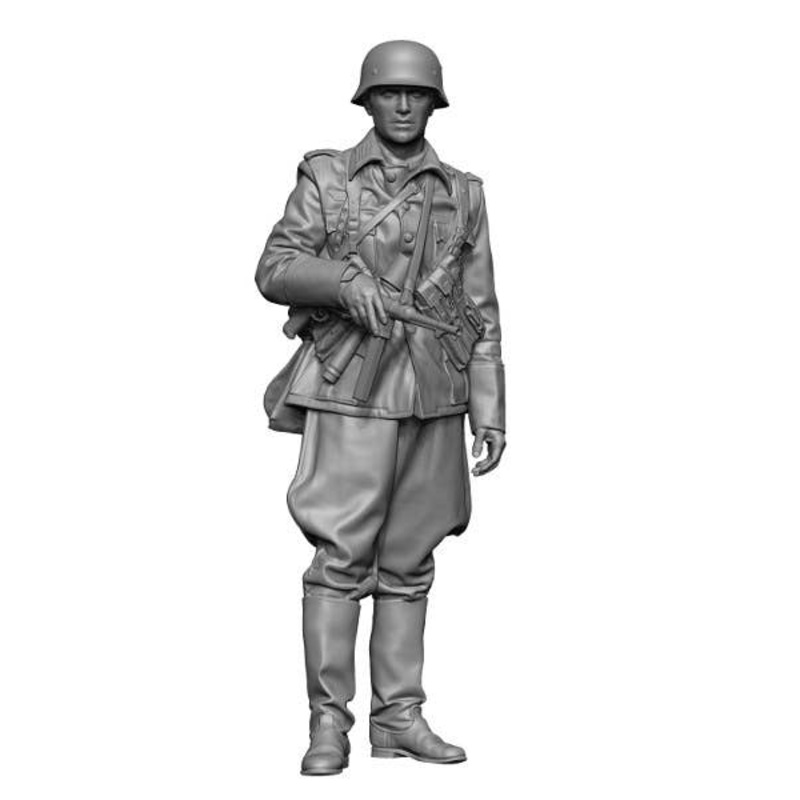 1/16 WWII Wehrmacht Officer at the Front Lne