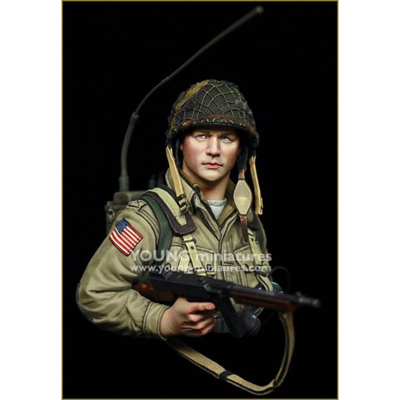 1/10 US Airborne Radio Operator CARENTAN 1944