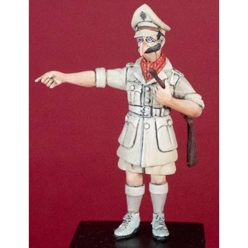 British Army Officer No.2: "Blackbeard" (54mm Size)