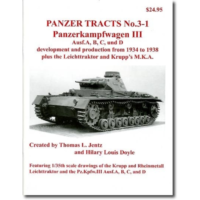 Panzerkampfwagen III Ausf.A, B, C & D, Leichttraktor, Krupp M.K.A.
