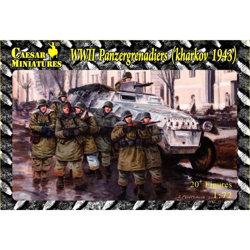 WWII Panzer Grenadiers (Kharkov 1943)