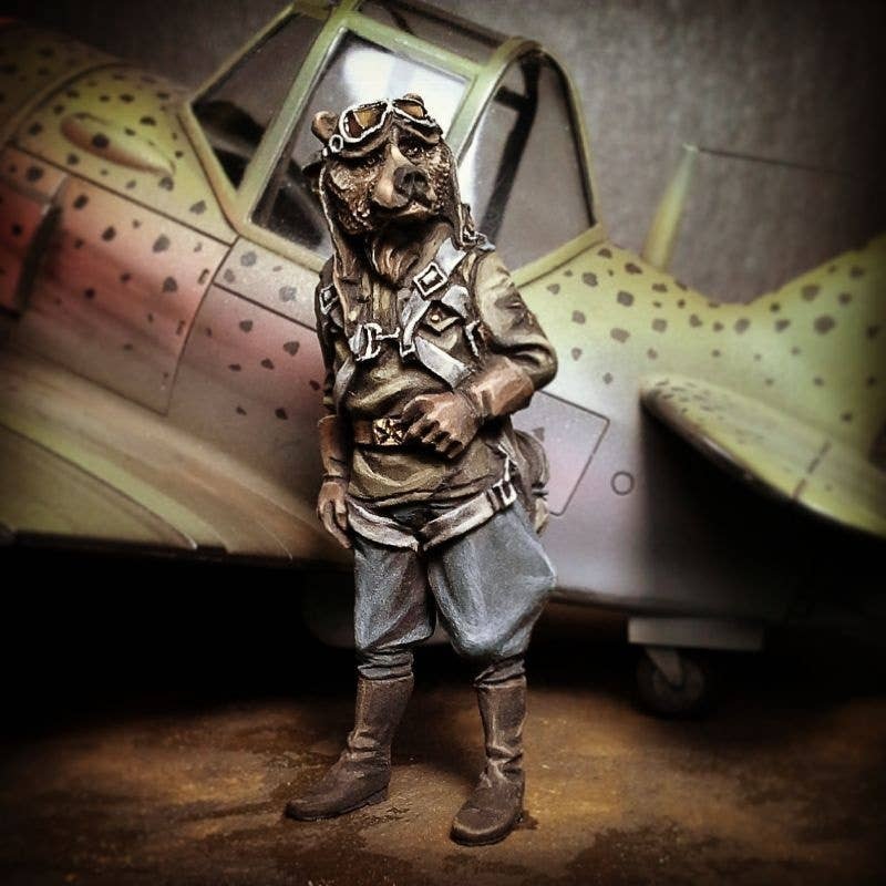 WWII Soviet Pilot (Bear)