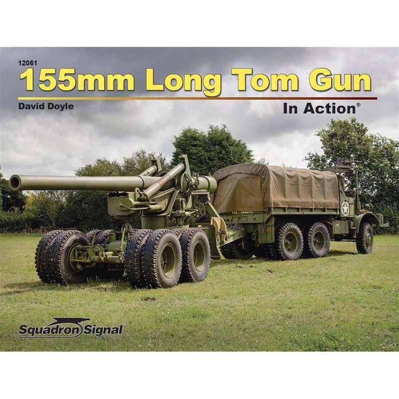155mm Long Tom Gun in Action