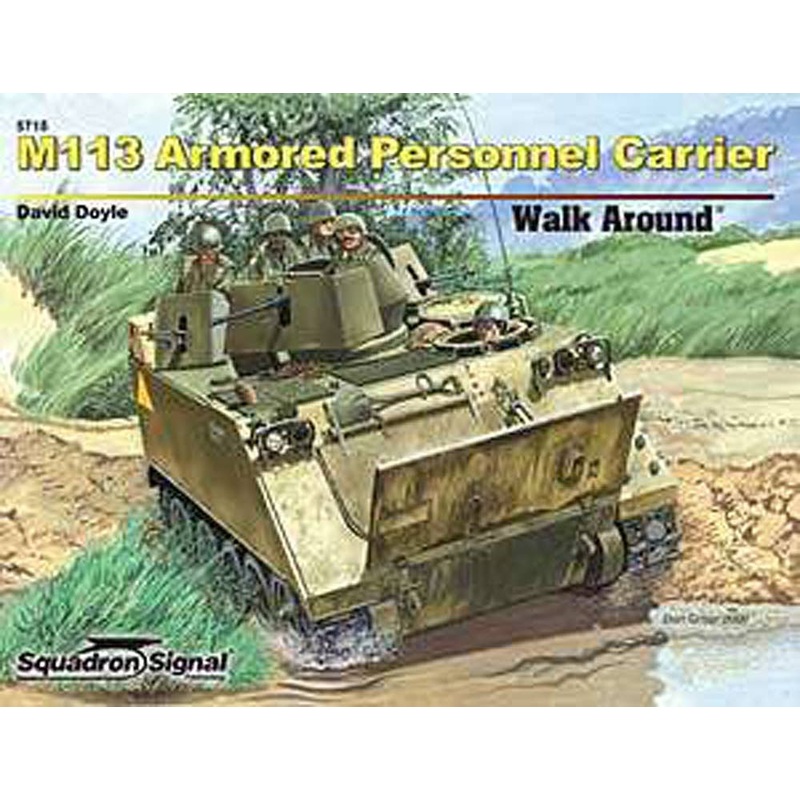 American M113 Armored Personnel Carrier Walk Around (Soft Cover Version)
