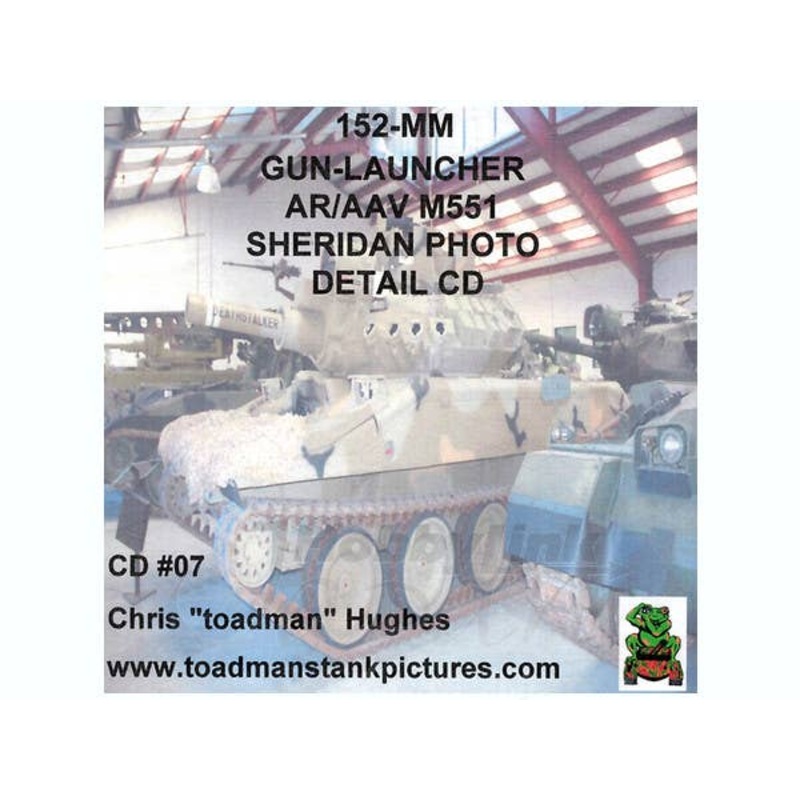 CD #07 M551 Sheridan Photo Detail CD