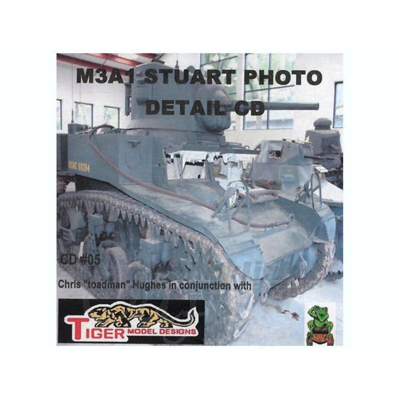 CD #05 M3A1 Stuart Photo Detail CD
