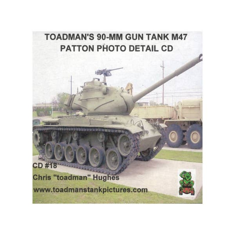 CD #18 M47 Patton Photo Detail CD