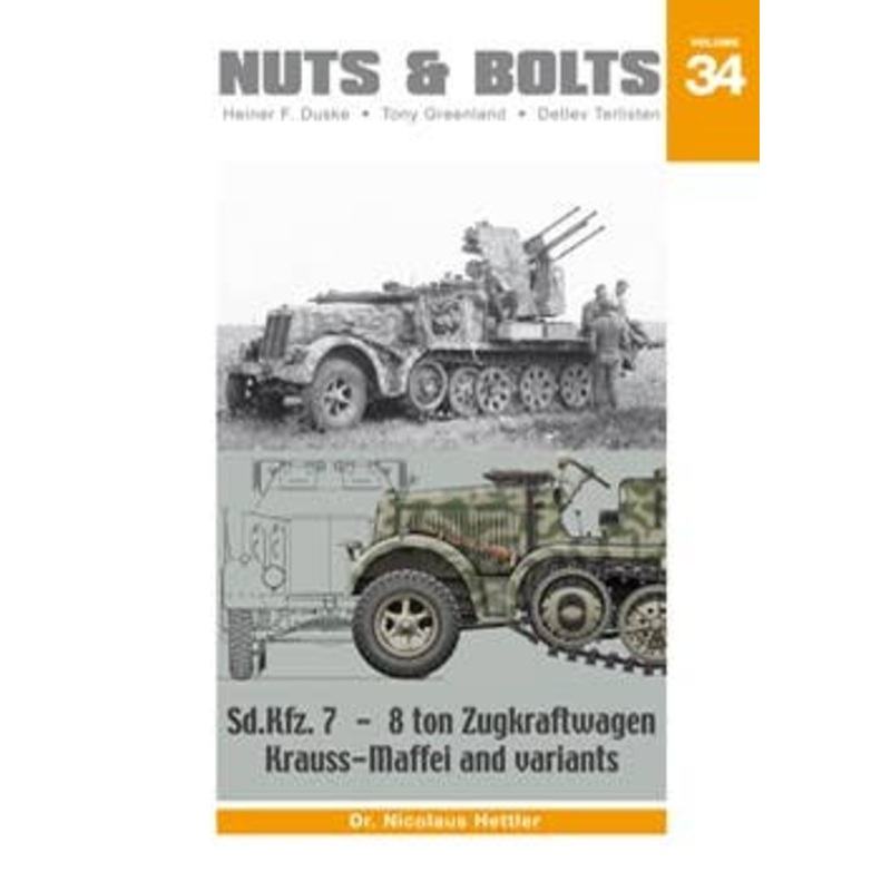 Sd.Kfz.7 8ton Zugkraftwagen Krauss Maffei and Variants