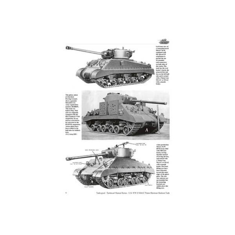 U.S. WWII & Korea M4A3 Sherman Medium Tank (76mm)